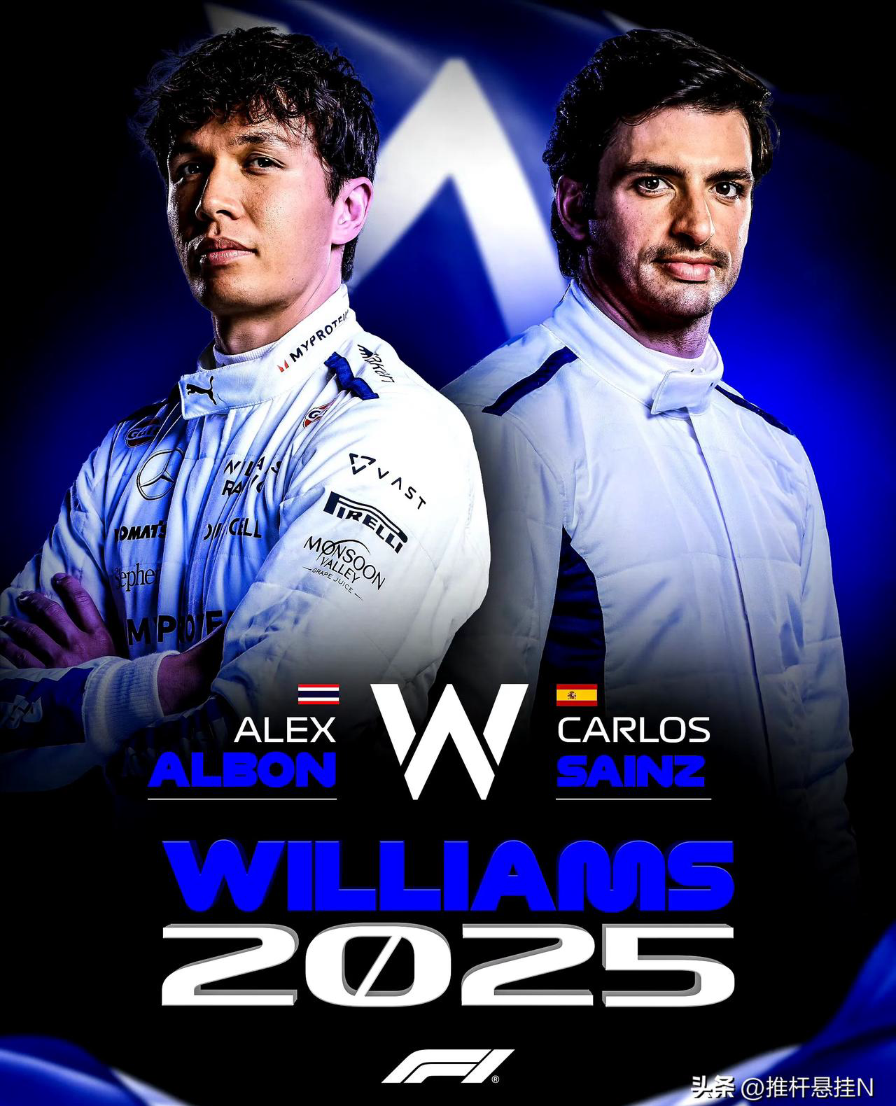 威廉姆斯碾压红牛二队，周冠宇带队取胜